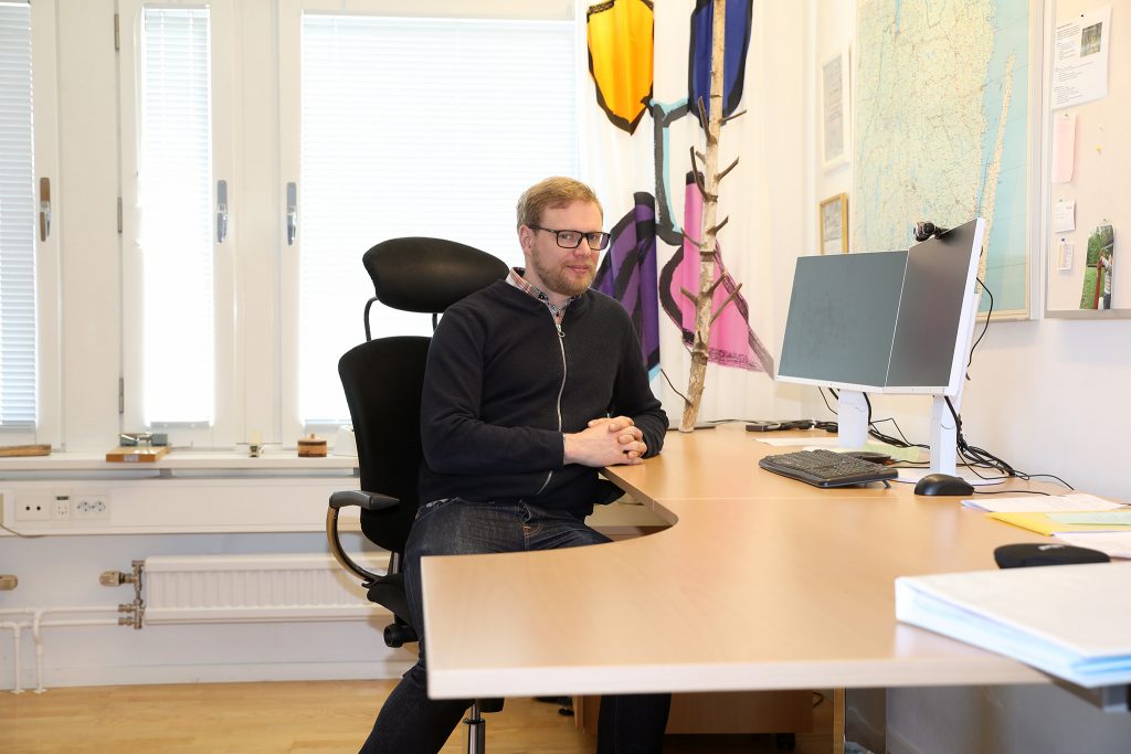 Jerker Bergdahl, distriktschef på Skogsstyrelsen i Kronobergs län.