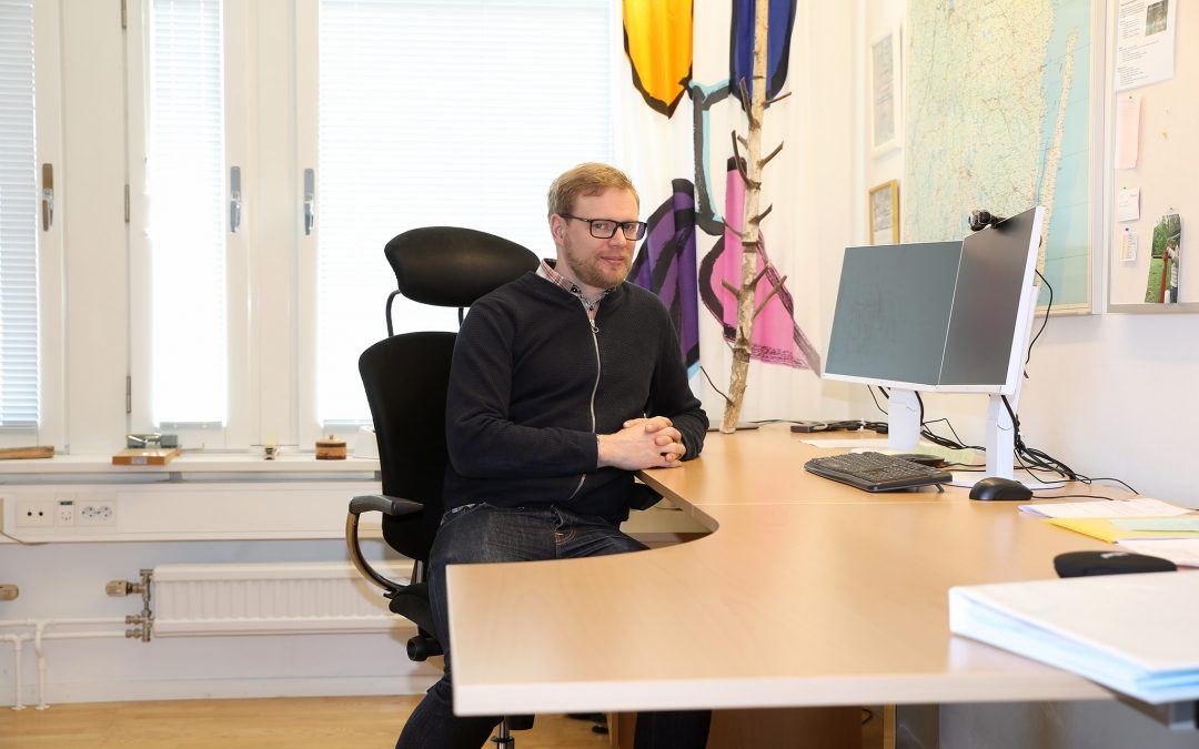 Centrum för ledarskap i Småland intervjuar Jerker Bergdahl, distriktschef på Skogsstyrelsen