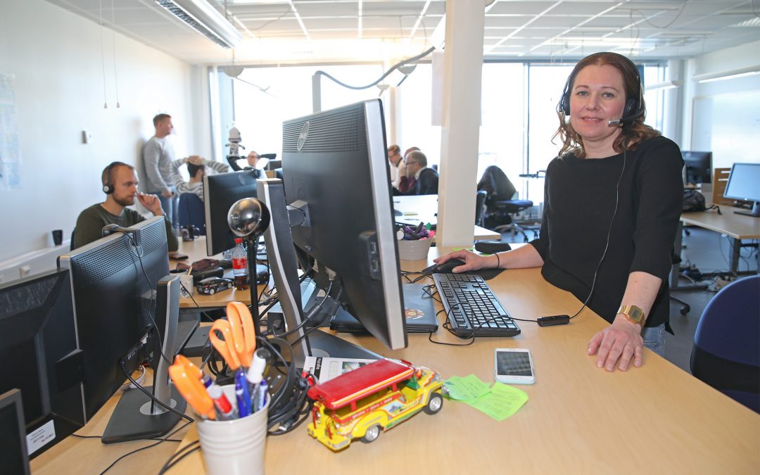 Centrum för ledarskap i Småland intervjuar Sanna Lindqvist, teamleader på Visma Spcs